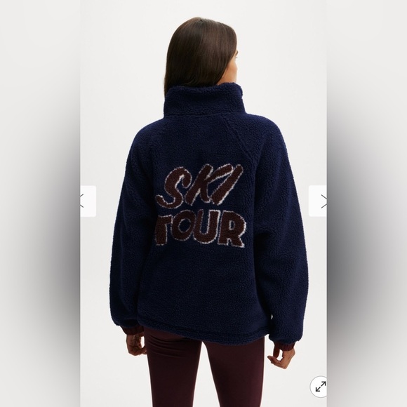 NWOT Cotton On Body Balance Half Zip Sherpa Pullover Jacket sz S - Picture 6 of 7